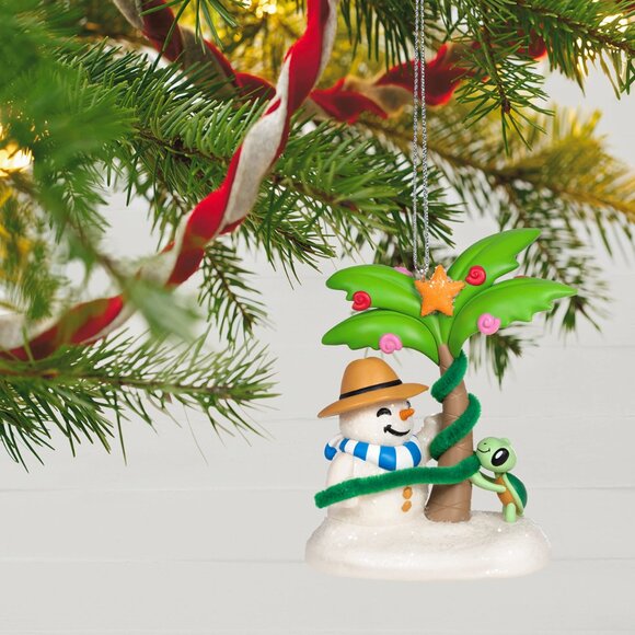 New! Sandal the Sandman #1 Hallmark Keepsake Christmas Ornament 2022 Beach - Picture 5 of 5